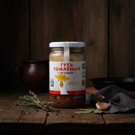 Гусь томленый по-селянски